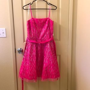 New pink dress with ❇️